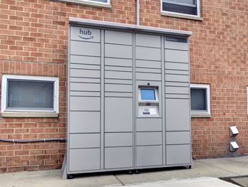Amazon hub apartment lockers